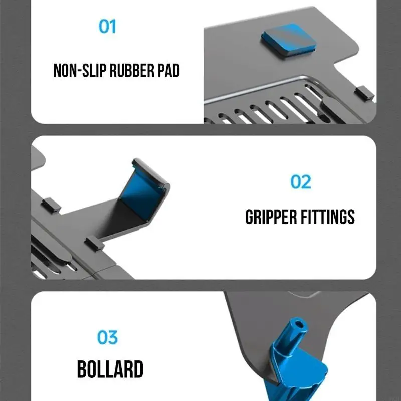 

Support VESA Mount Laptop Tray Extendable Notebook Holder Arm Mount Bracket For 10-17Inches Notebook Stand