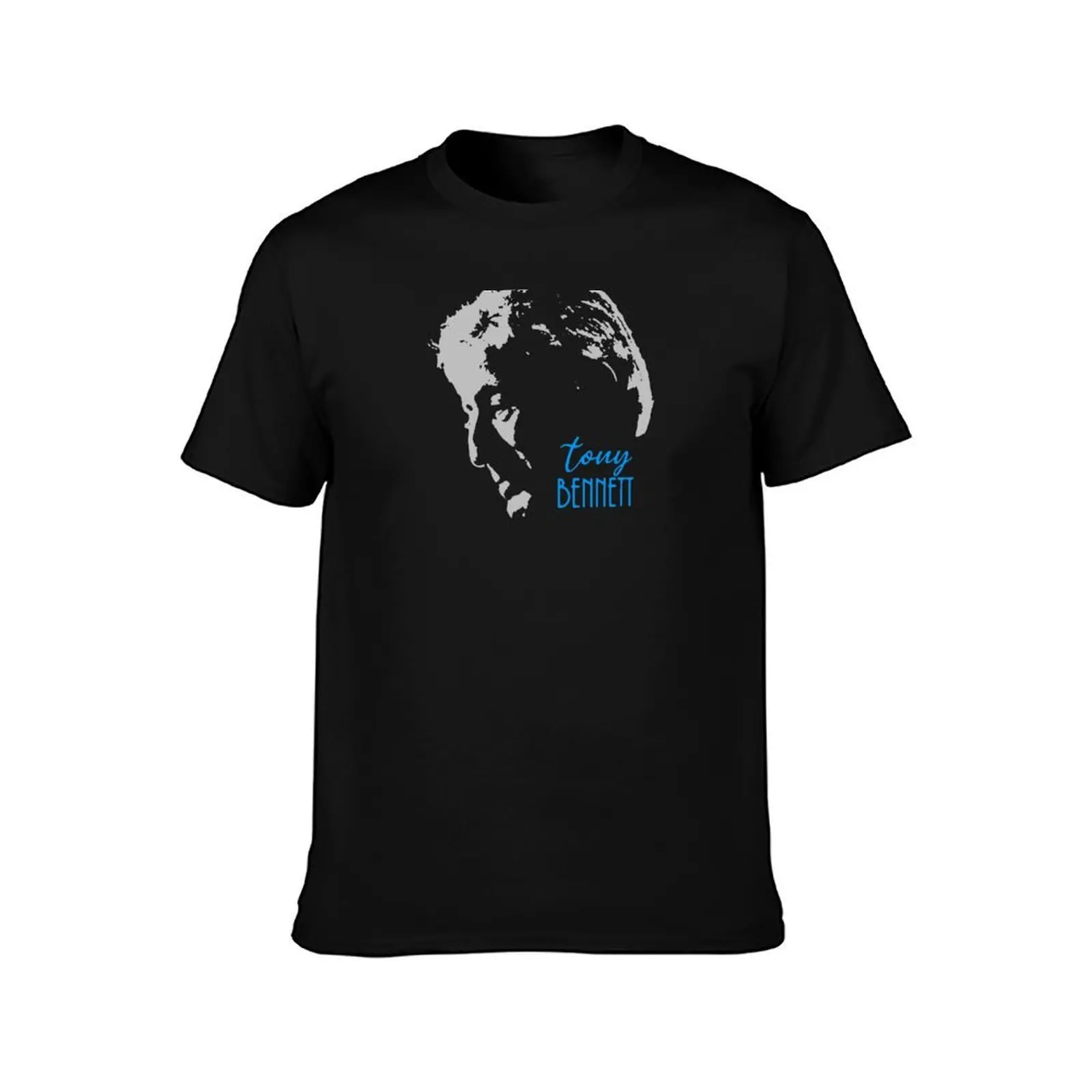 The Legendary Tony Bennett T-Shirt, Summer Casual Cotton Tee, Oversized Streetwear Tops, Vintage Graphic Print, Unisex Men Women