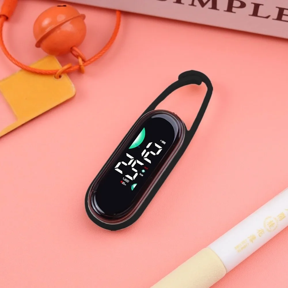 LED Electronic Hanging Watch Digital Display Waterproof Pocket Watch Pocket Style Portable Luminous Pocket Watch