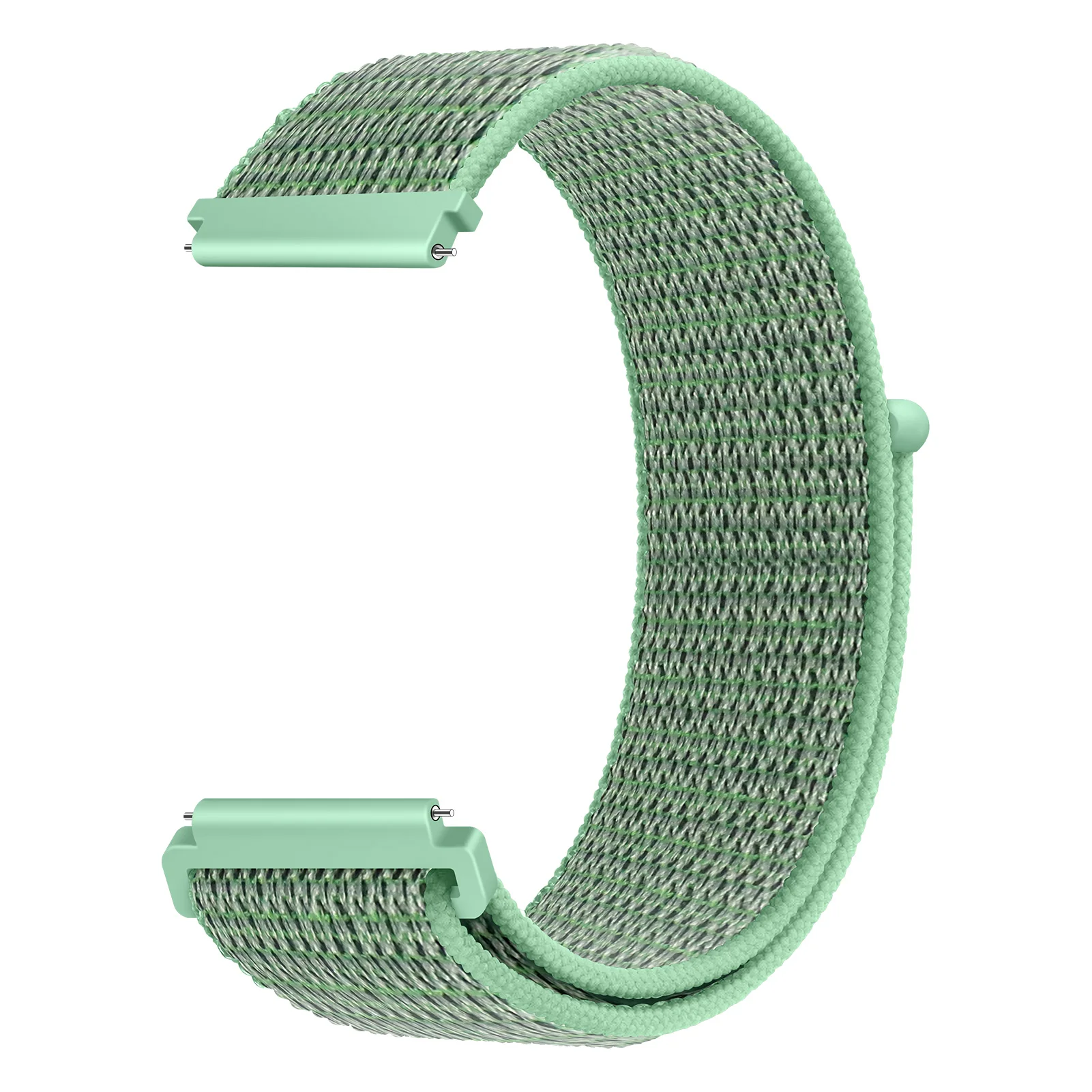 Nylon-Schlaufenarmband für Amazfit Bip 6/5/GTS 4/3/2/2e/Mini/GTR 42 mm/47 mm/GTR 4/3 Pro Sport 20 mm/22 mm Armband Amazfit Active 2 Band