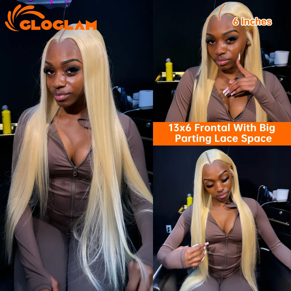 Straight 220 Density 13x4 13x6 360 Lace Front Wig Human Hair Pre Plucked