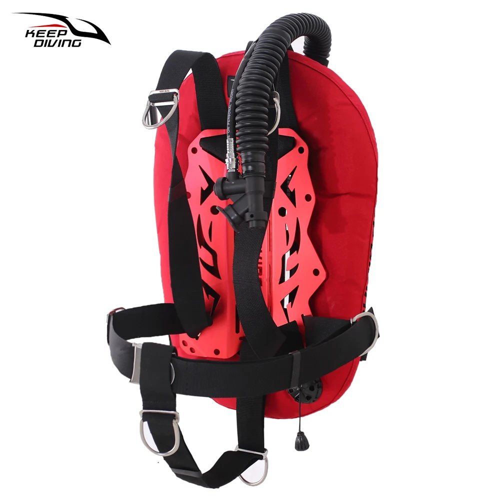 30LBS Scuba Diving BCD Donut Wing Single Tank Tech Dive Cylinder Auftriebskompensator Sicherheitsausrüstung – Detail 1
