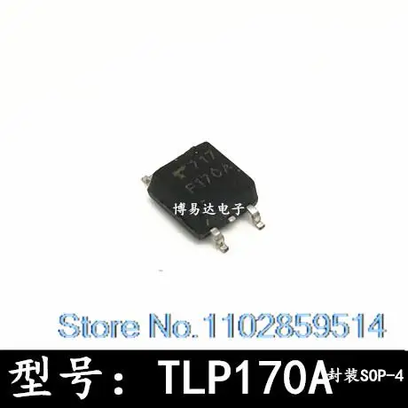 TLP170A P170A SOP-4, 로트당 10 개