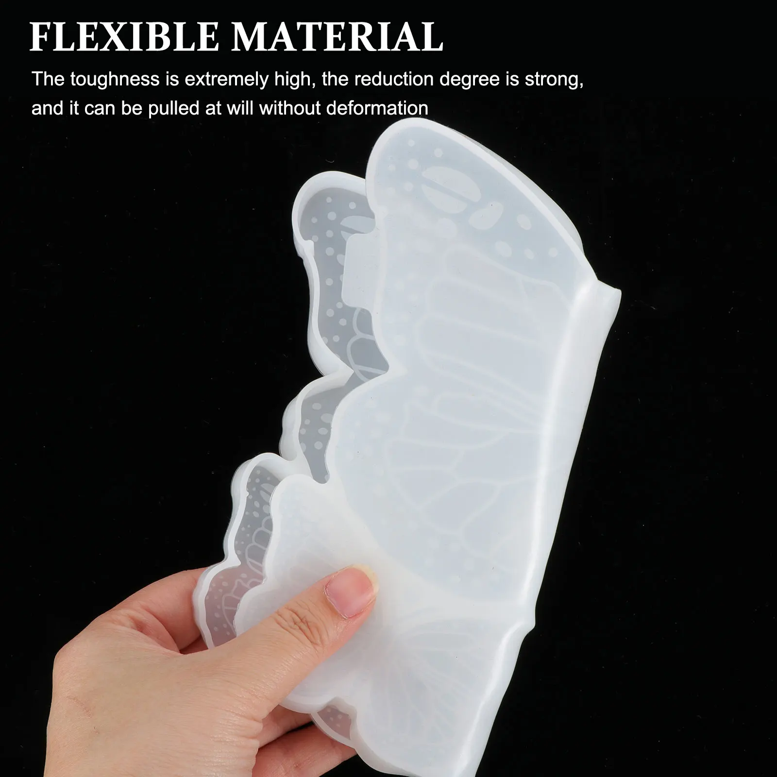 

Silicone Mold For Butterfly Decor Flexible Craft Making Mould, Manual Mold For Diy Wall Art Butterfly, Wall Ornament Diy Supply,