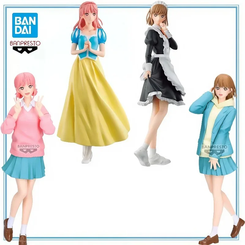 

BANDAI BANPRESTO Original in Stock Ao No Hako-Chinatsu Kano-Chōno Hina-Anime Cartoon Garage Kit Kawaii Gifts Toys Model