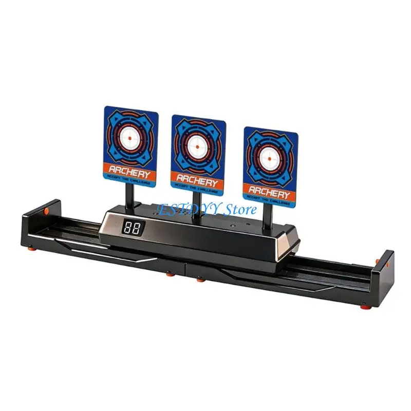 G6DE Auto Resetting Electronic Scorekeeping Targets Interactively Paintball Targets for Indoor Outdoor