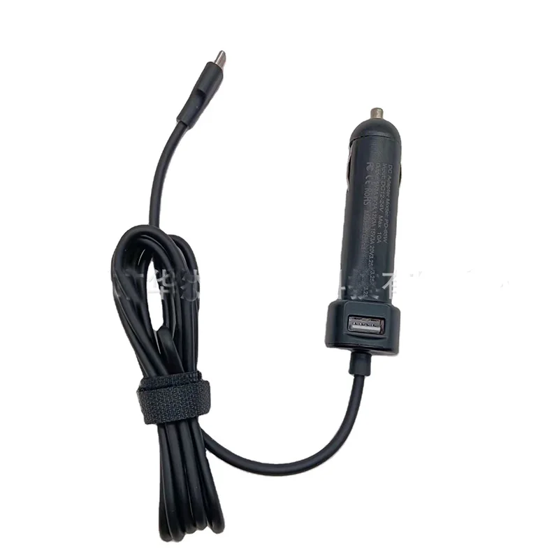 

PD 65W 12V 24V Car Charger Power Adapter For Dell Lenovo huawei Laptop USB Charger 5V 2.1A For iPhone Samsung Smart Phone
