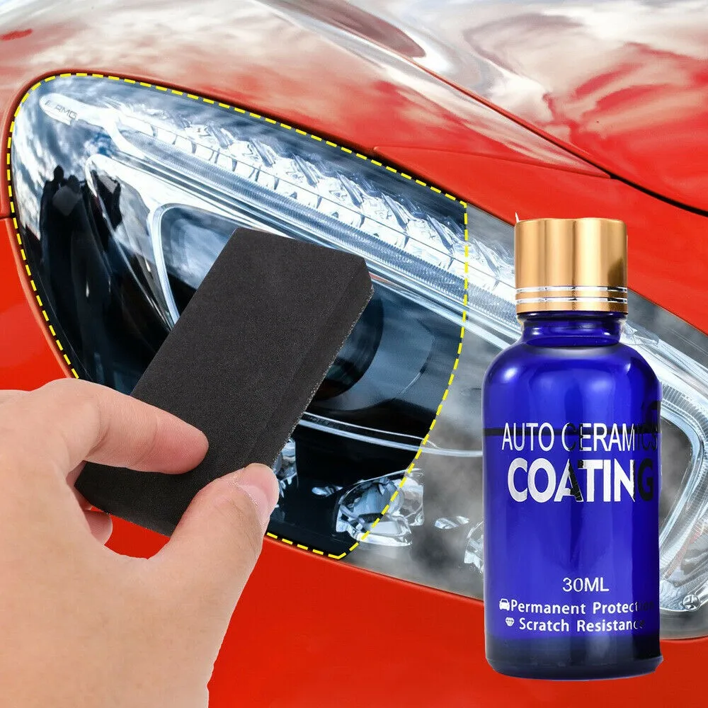 Plastic Light Lens Restoration Kit Designed for Repairing Oxidation Haze and Light Scratches on Car Headlights
