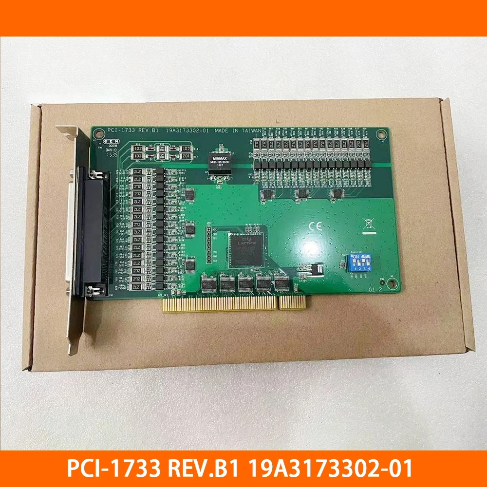 

PCI-1733 REV.B1 19A3173302-01 For Advantech 32-Channel Isolated Digital Input Card