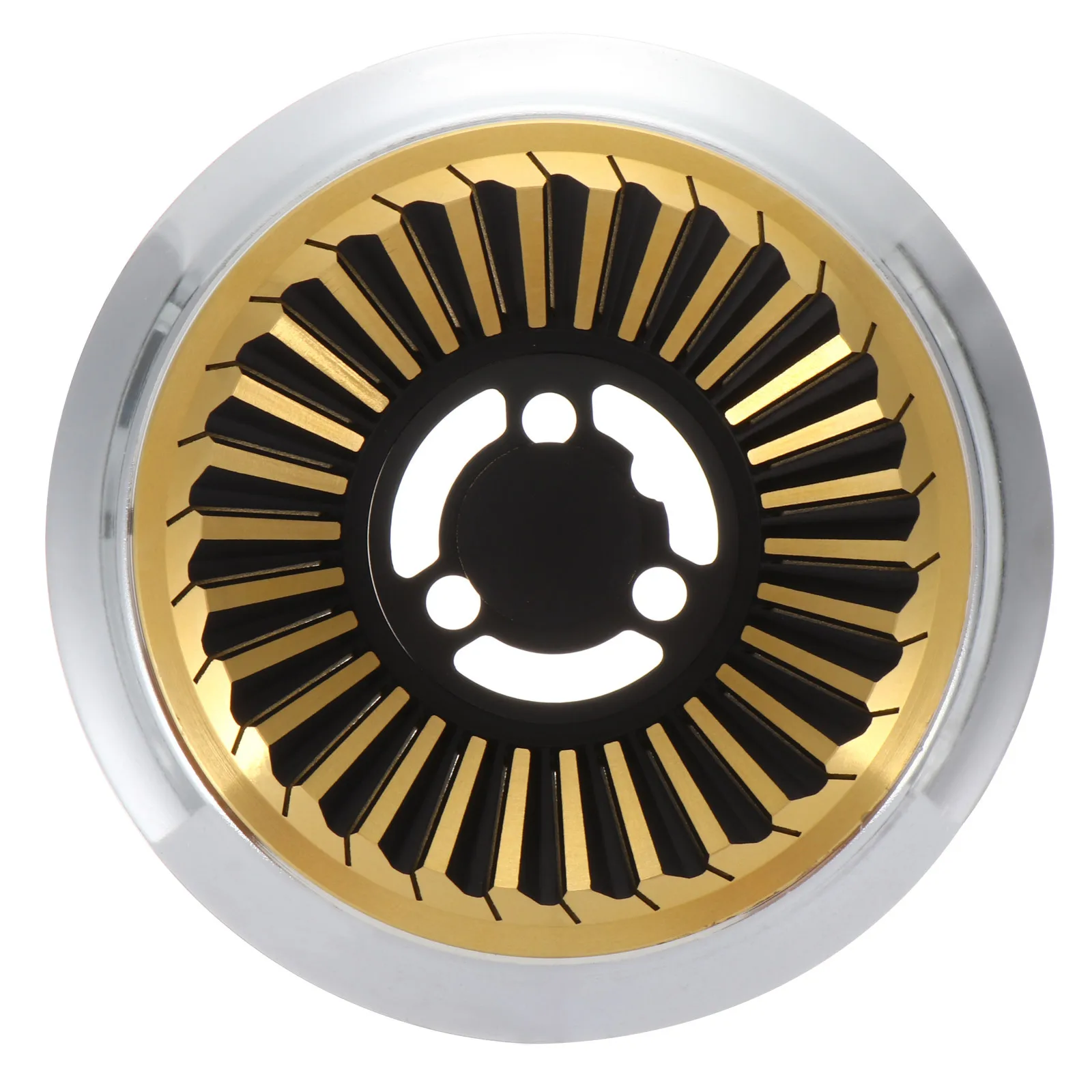 1 قطعة الفولاذ المقاوم للصدأ موقد غاز صر غطاء النار الموزع استبدال للمطبخ موقد في الهواء الطلق كوكتوب ملحق موقد معدني #3