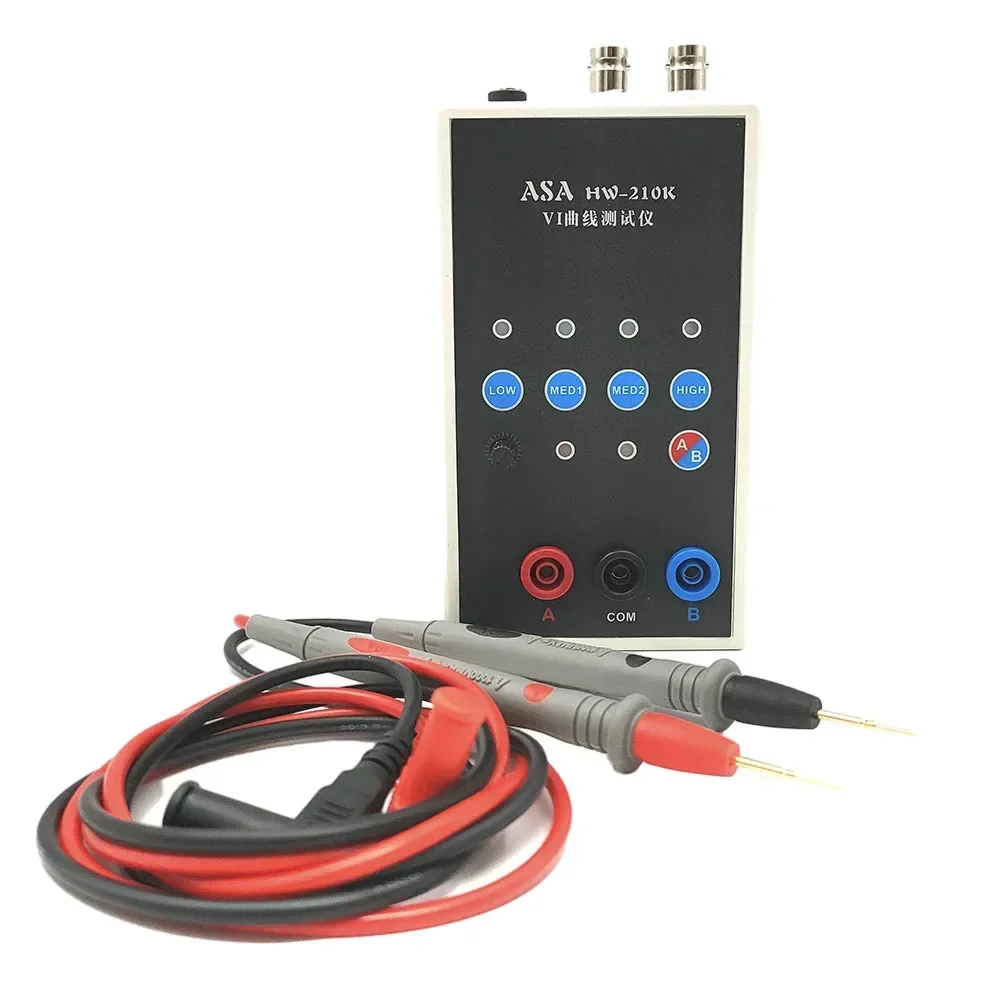 Imagem -03 - Melhorar a Precisão com Osciloscópio Digital Portátil de Canal Duplo vi Curve Tester Placa de Circuito Online Asa Tester