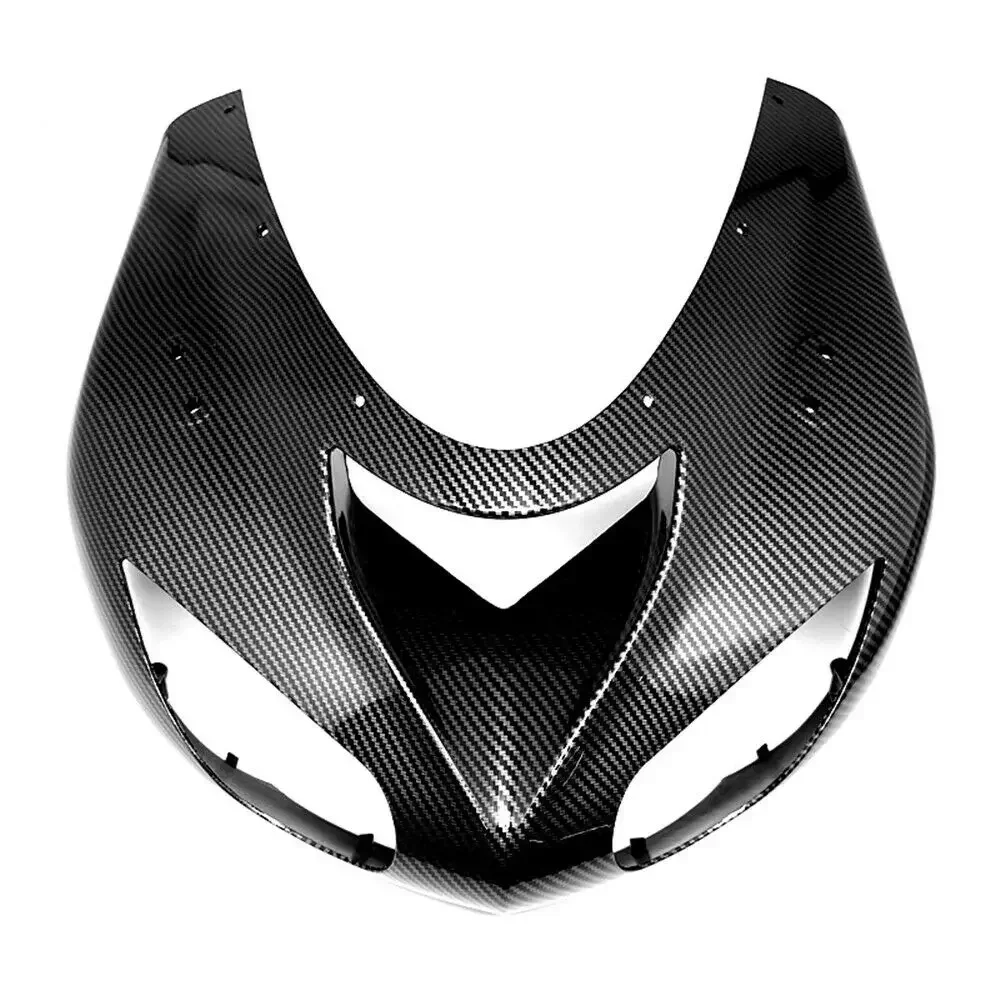 

For Kawasaki NINJA ZX-10R 2006 2007 ZX10R Hydro Dipped Carbon Fiber Finish Front Upper Headlight Fairing