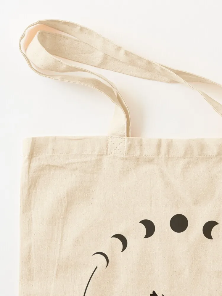 All The Young Dudes Moon Phases Tote Bag Women's bags Big bag women Women's beach bags shopping bags foldable