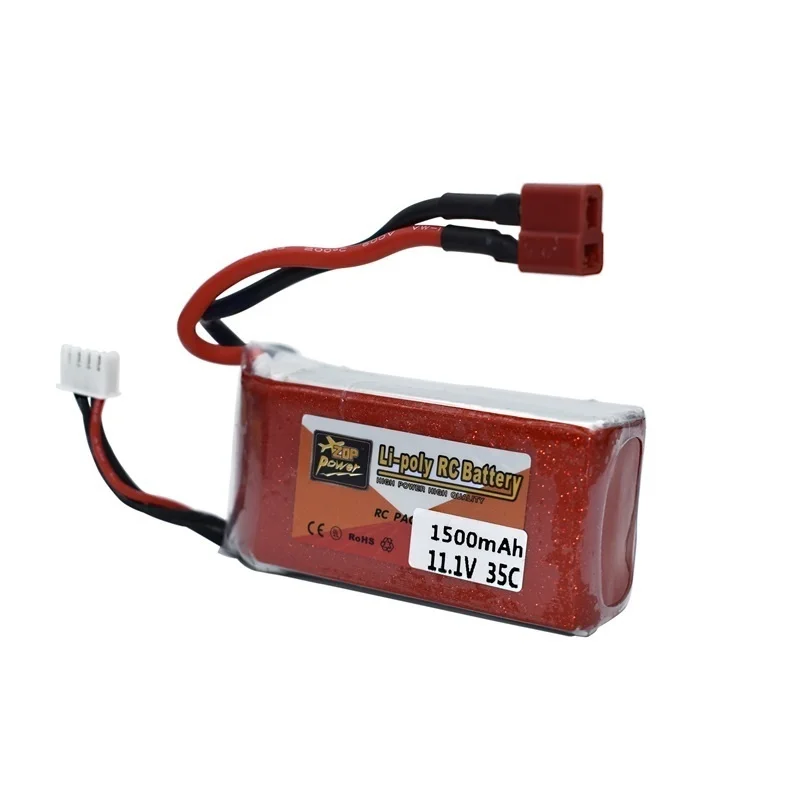 ZOP Power 11.1V 1500mAh bateria Lipo dla helikopter RC łodzi samochodzik dla dziecka części do dronów akumulator 3s 11.1v akumulator