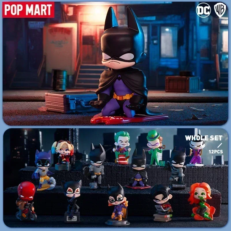 

POP MART DC Gotham City Series слепая коробка Guess Bag Mystery Box игрушки куклы милые аниме фигурки украшения подарок