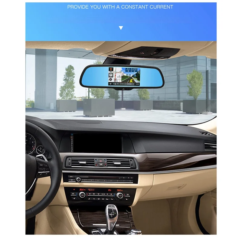 

Durable-Driving Recorder Cable Mini 5V 2000Ma Car Supplies Charging Cable 3.5M GPS Navigator Adapter Power Plug B Easy To Use