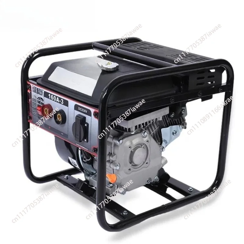 230V 1KW Dual-Purpose Welding Generator, Variable Frequency Power Generation Machine, Portable Hand Start with Pure Copper Motor