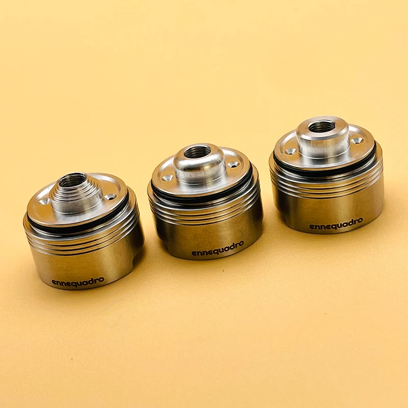 DSX Moka RTA Atomizer 22mm 4.5ml 316ss Single Coil Rebuildable Tank Bottom Airflow 3 Chambers Interchangeable And 7 Airpins