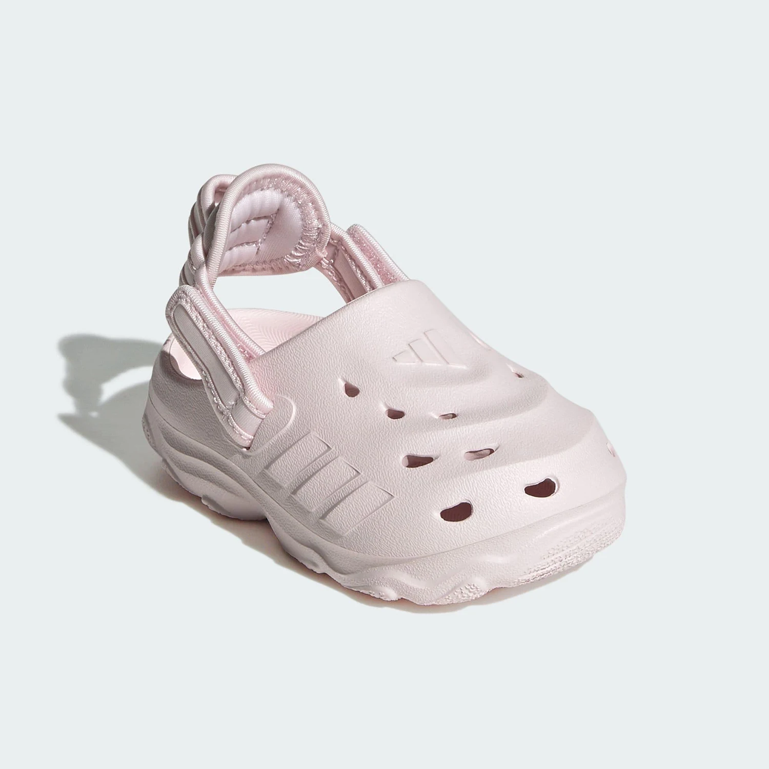 صنادل Adidas Authentic Maxxclog للأطفال خفيفة الوزن سهلة الارتداء JS1307