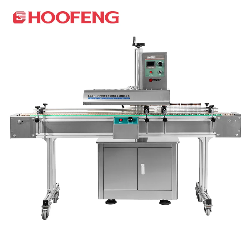 30-150mm Sealing Range Automatic Electromagnetic Induction Sealing Machine Continuous