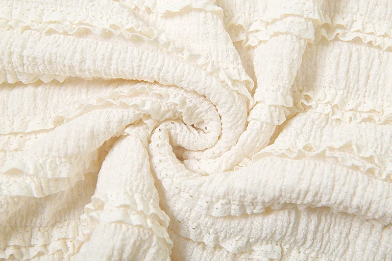 Em camadas de renda babados plissado bodycon maxi vestido feminino sexy sólido rendas halter sem costas férias praia festa longo robe vestidos