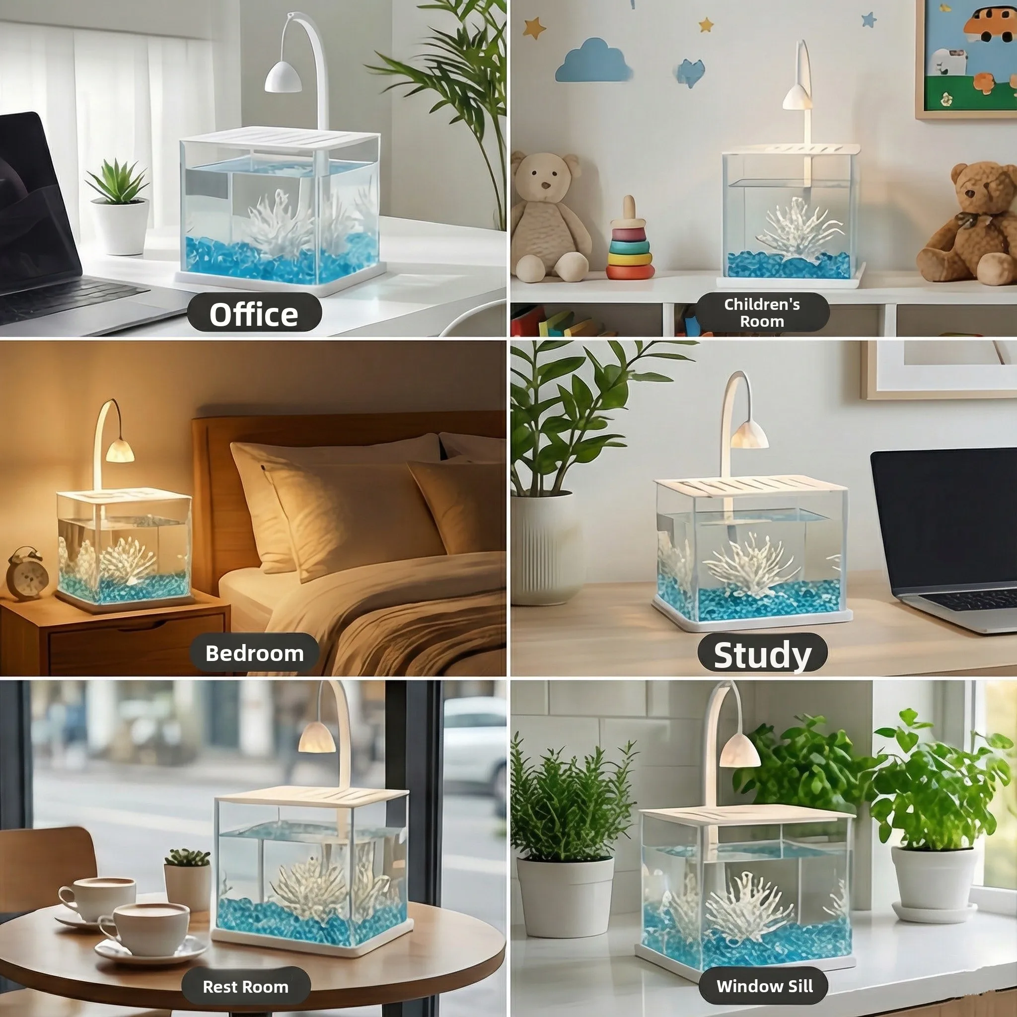 Acryl aquarium ijskristal land - Betta Fish Tank recensie en prijs