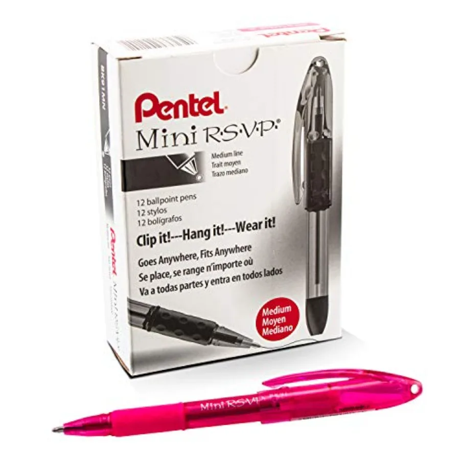 

RSVP Mini Ballpoint Pen, 1.0mm Medium Line