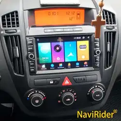 Android 14 CAR RADIO GPS For KIA CEED 2007 2008 2009 Wireless CarPlay Vehicle Multimedia Stereo Player Auto Audio Navi Stero 4G