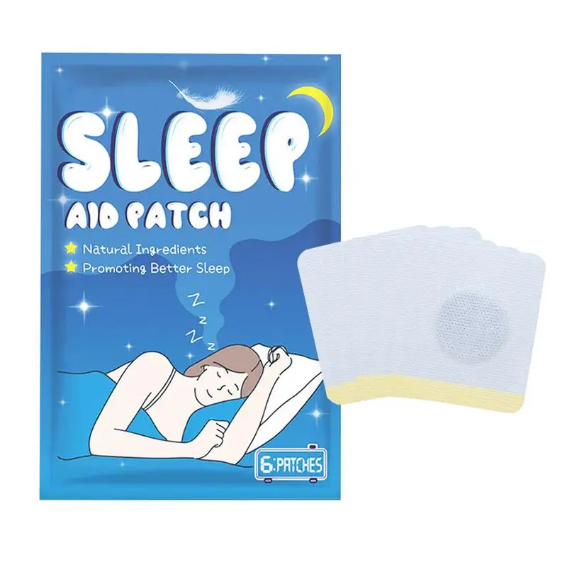 6PCS Sleep Patches for Adults Extra Strength Improve Insomnia Relieve Stress Sleep Aid Stickers Sleep Support Patch Sleepy Patch