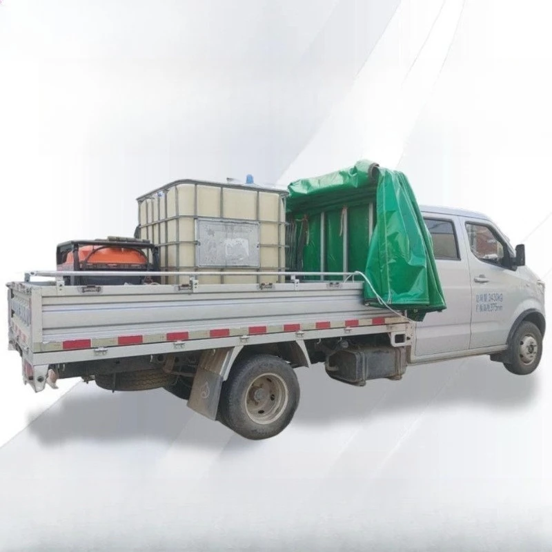 Pull canopy small flat folding canopy, telescopic anti-canopy can be lifted and lowered