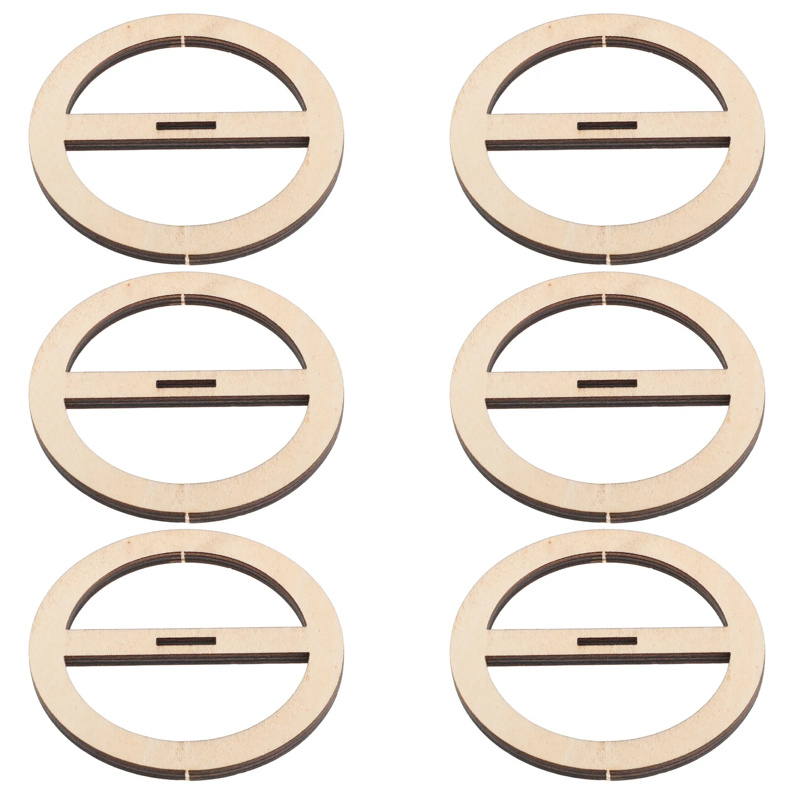 

6Pcs Universal Wick Centering Tool Wooden Stabilizer for Homemade Soy Wax Candles Craft Wick Stabilizers