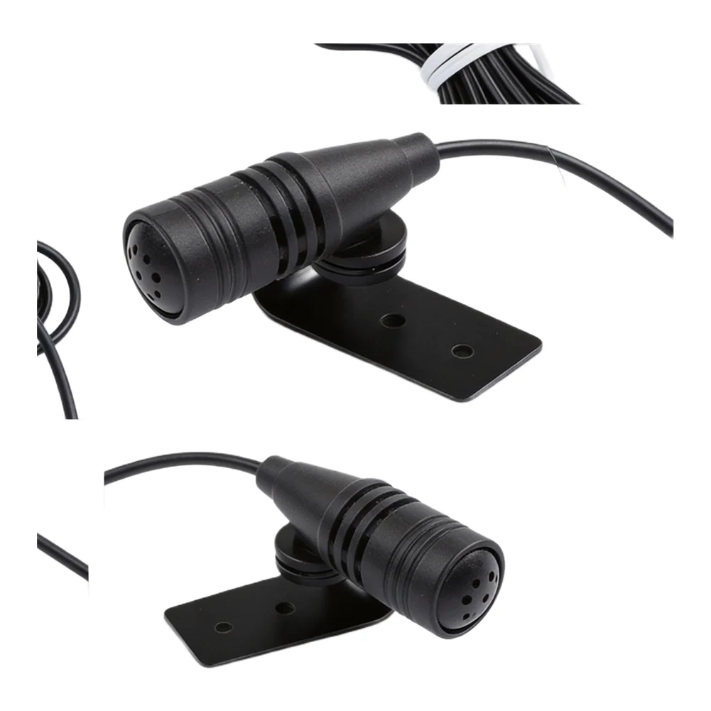 Wear-resistant Car Microphone Car Microphone 300CM Navigation Microphone External Microphone Assembly Car Audio Setup
