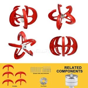 Turbina Eólica Vertical Doméstica, 3000W 24V 48V, Sistema de Células Solares de Baixo Ruído e Eficiente na Polônia, Entrega Rápida 7 principais vendas turbina eólica para casa - №7