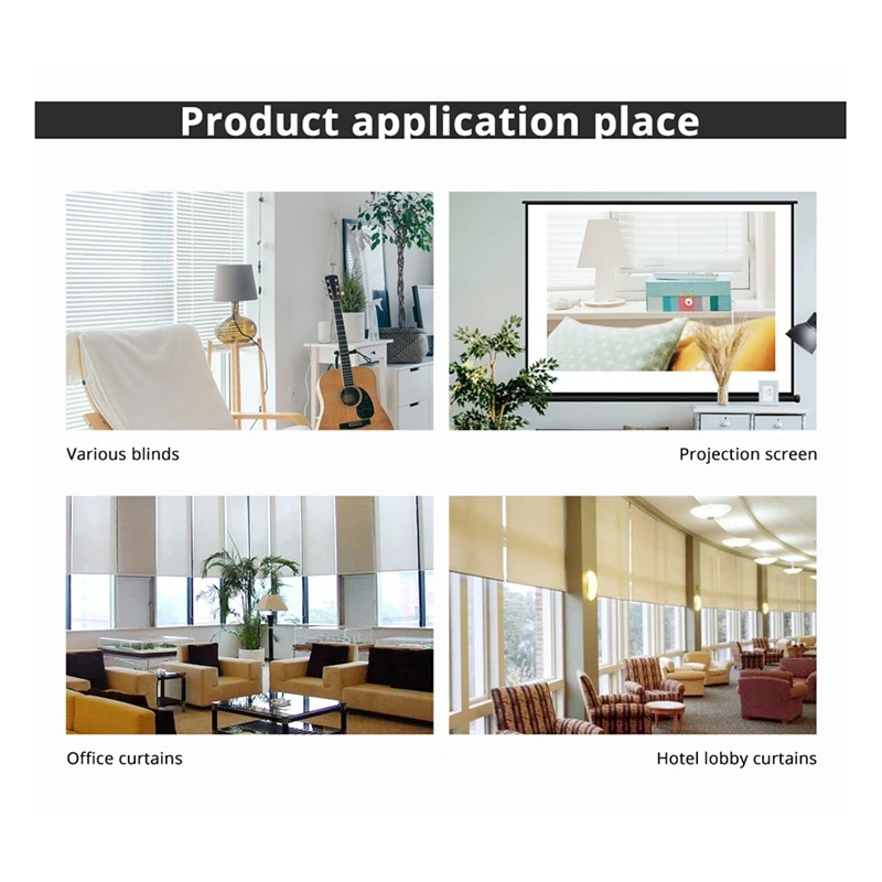 Tuya Smart Zigbee 3.0 Roller Shade Motor For 38Mm Tube Plastic Smart Life For Alexa Google Home Control