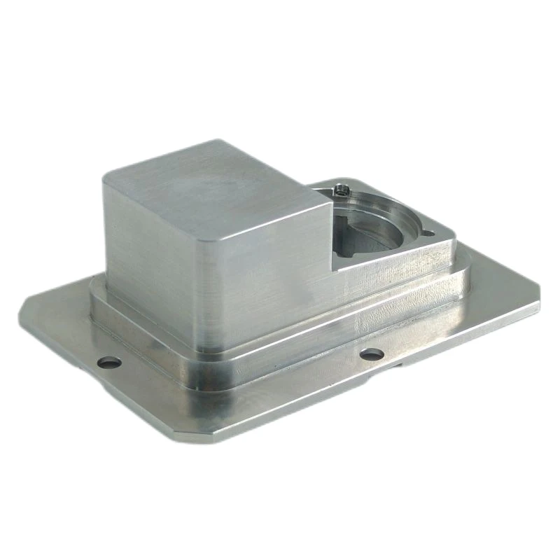Base de montaje de máquina mecanizada CNC de aleación de titanio personalizada Servicios de torneado y fresado CNC para componentes de ingeniería de precisión