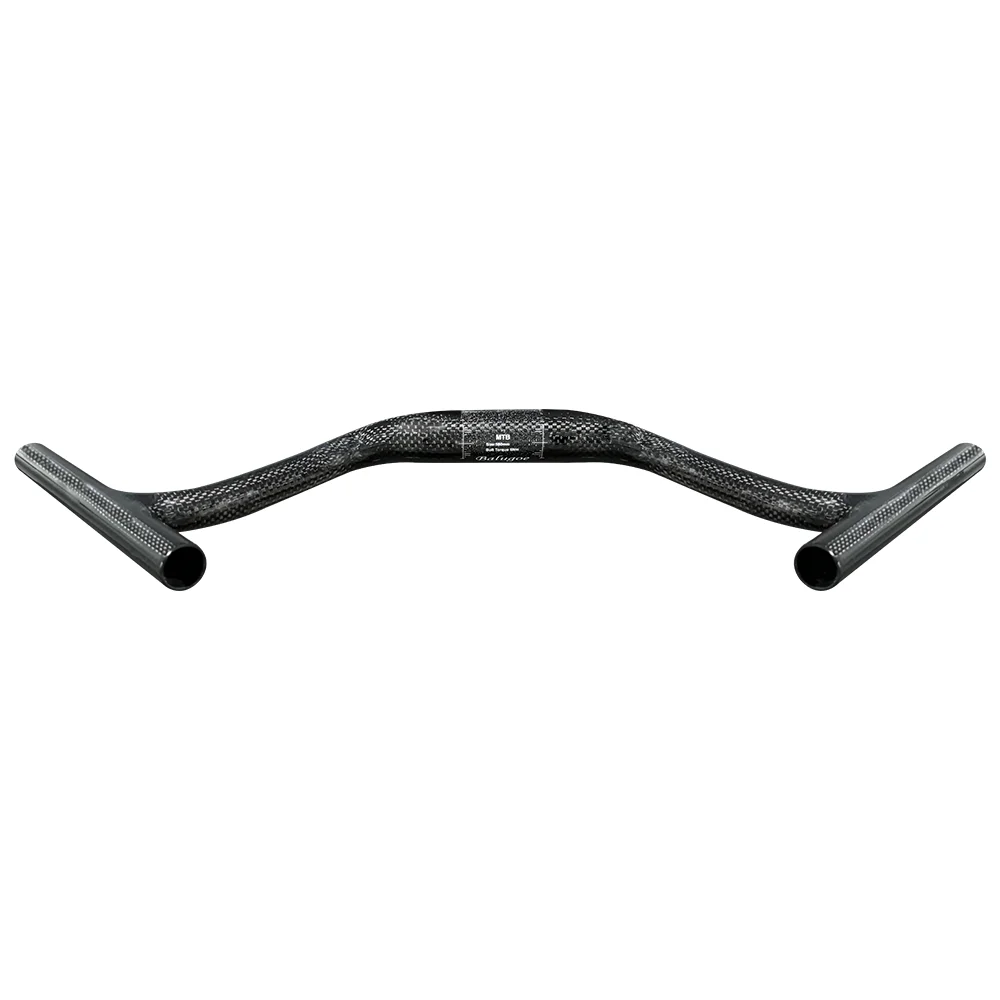 BALUGOE Hochsteife Carbonfaser-Mountainbike-Lenker, Modifikation, Upgrade, MTB-Lenker, Offroad-Fahrrad, 3K, 31,8 mm-22,2 mm – Detail 9
