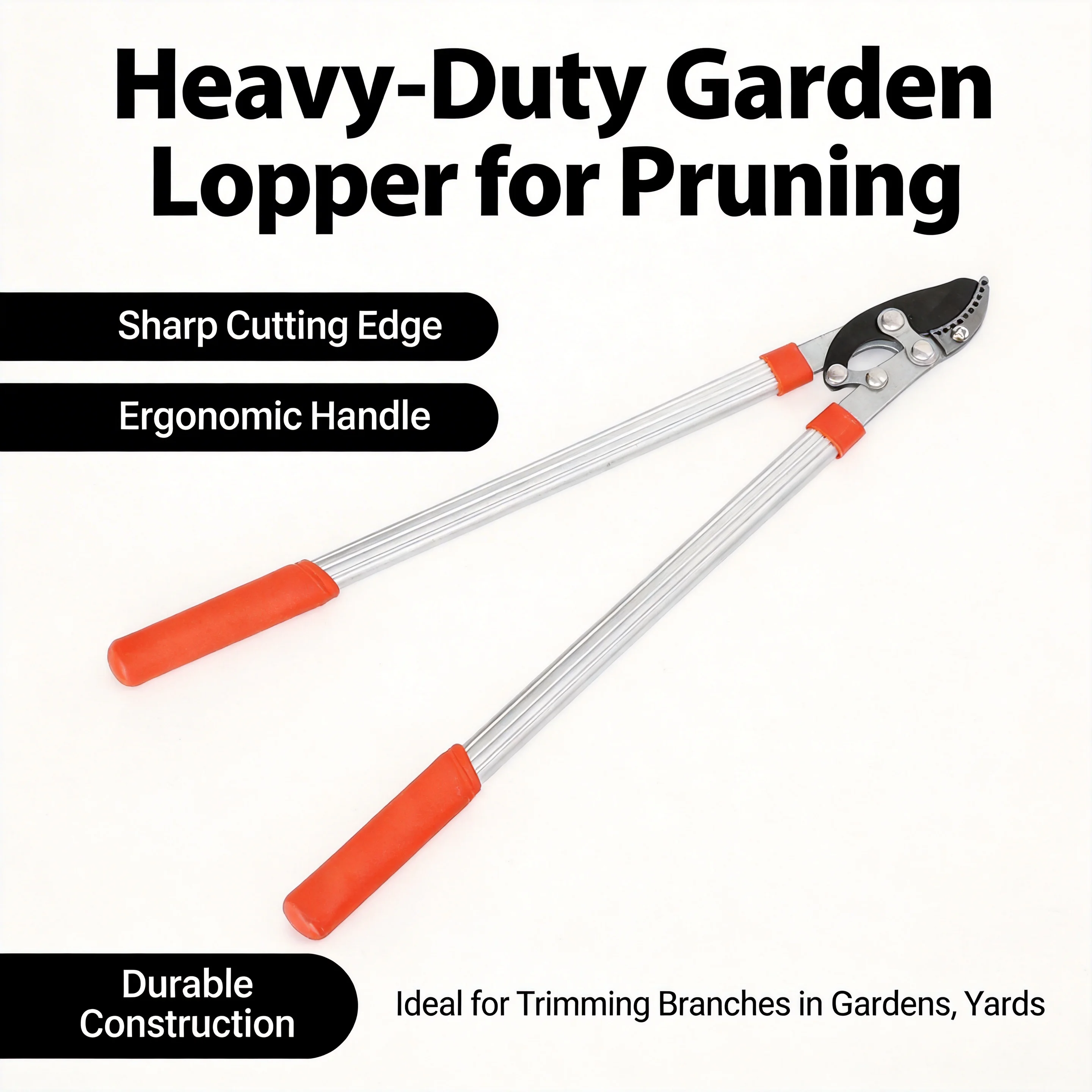 Long-term Sturdy Practical Garden Pruning Scissors with Screw Fixing Technology & Fine Grinding Blade - Convenient Scissors