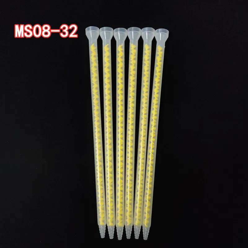 MC/MS10-32 Plastic Resin Static Mixer Bell Mouth 32 Element Mixing Tube Nozzles For Duo Pack Epoxies epoxy cartridge - Image 4