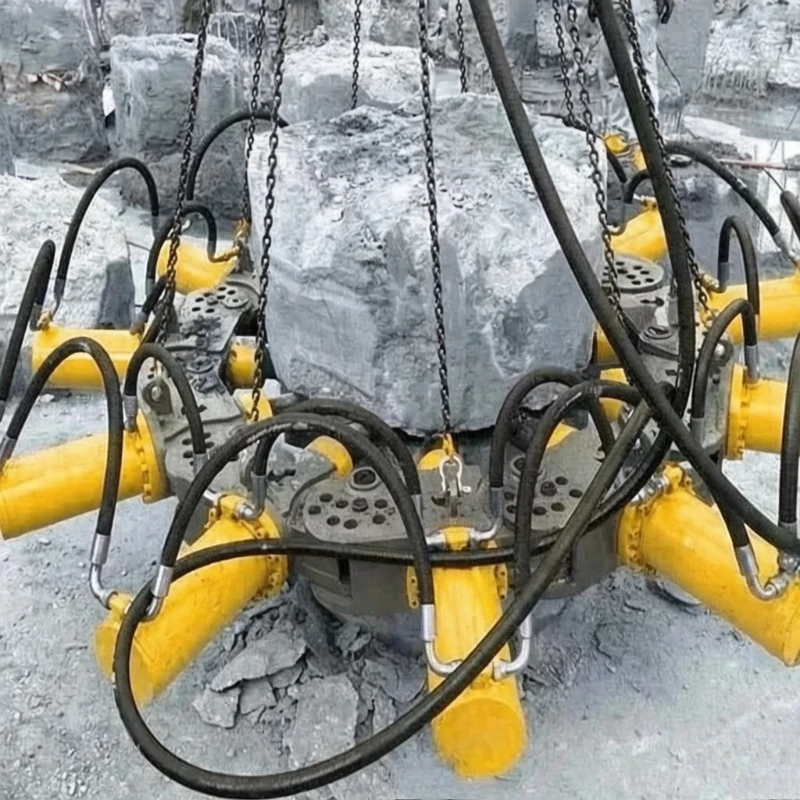 Hot Sale Hydraulic Pile Breaker Upgraded Version Square Cutting Pile Foundation Tools Hydraulic Concrete Pile Breaker Machine