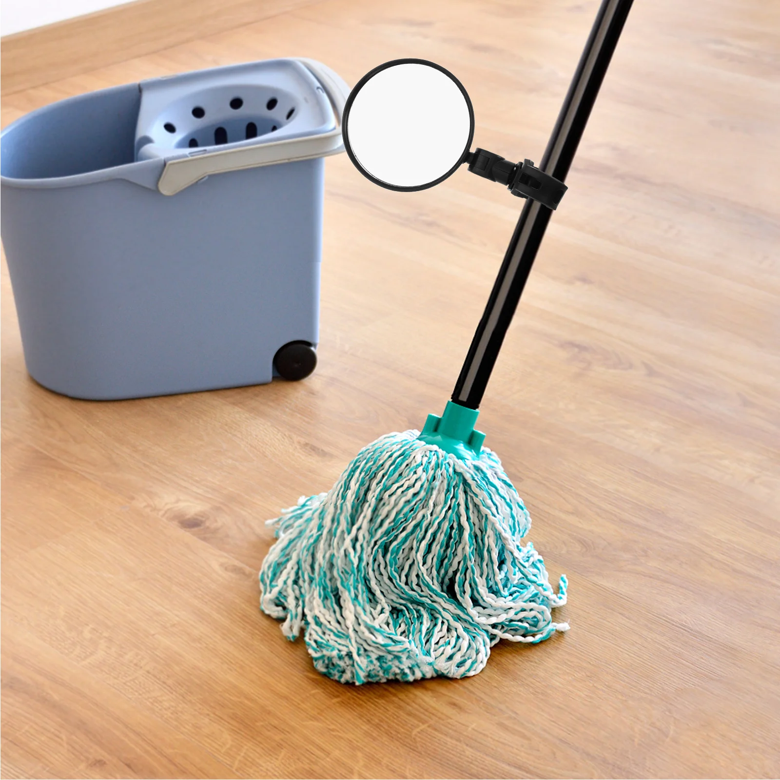 

Inspection Mirror Adjustable Handle Cleaning Tool Fog Resistant Dust Proof Versatile for Car Bike Home Industrial Use