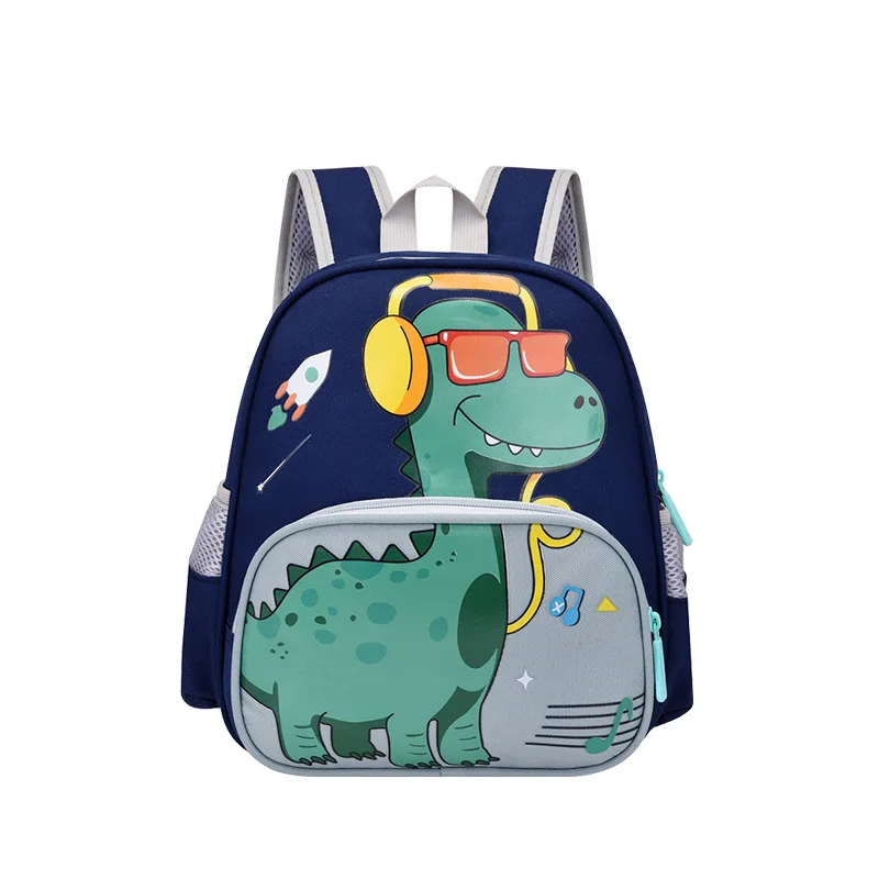 Sac à dos d\'école althpour enfants, petit dinosaure de dessin animé pour bébé, sacs à dos de maternelle