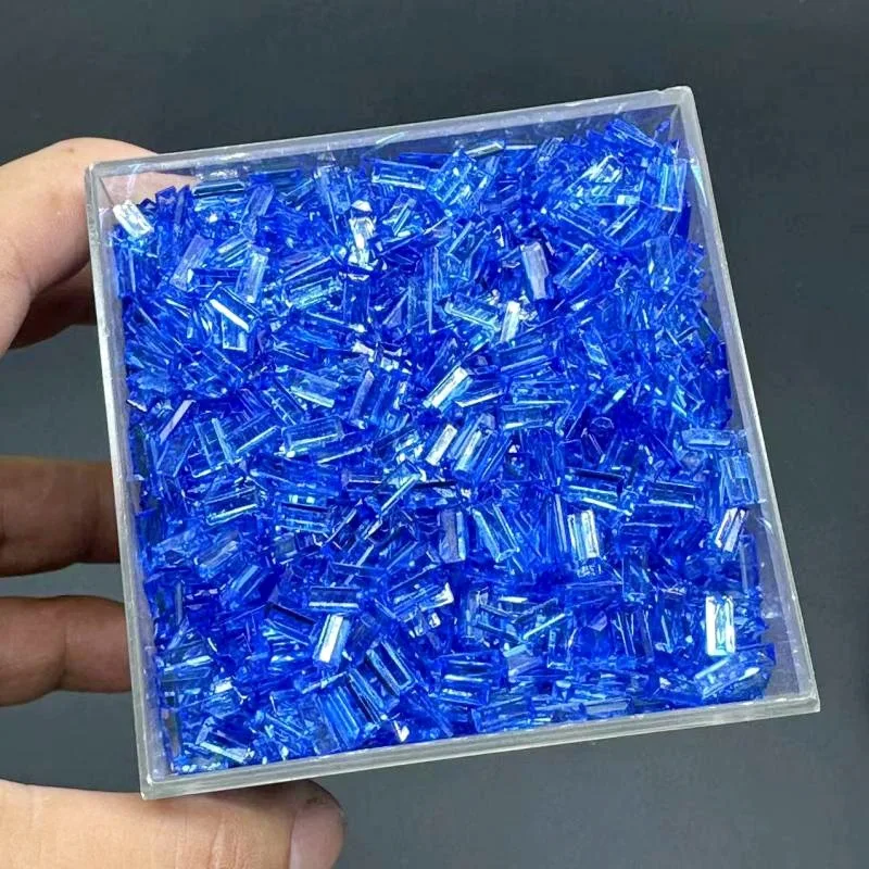 Bastoncino di ghiaccio acrilico da 10 g 3 * 7 Trapano piatto lungo Super adorabile Gingillo per nail art Ciondoli per unghie fai da te