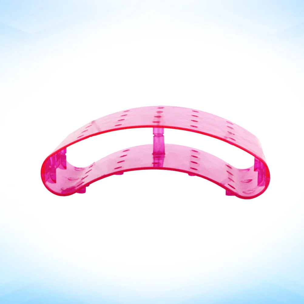 رف حامل عرض مصاصة بلاستيكي لتزيين حفلات الزفاف وحلوى الكب كيك وسهل التجميع والتخزين