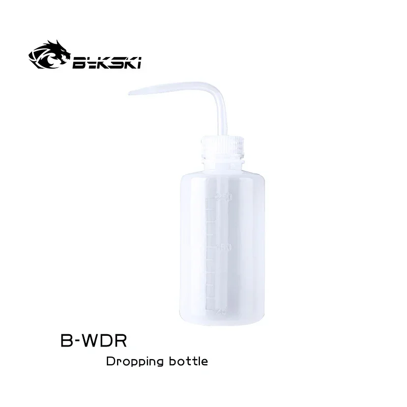 Bykski B-WDR botella de goteo de 250ml/500ml agregar botella de agua herramientas de tinta de adelgazamiento para líquido de enfriamiento para sistema de refrigeración por agua de PC