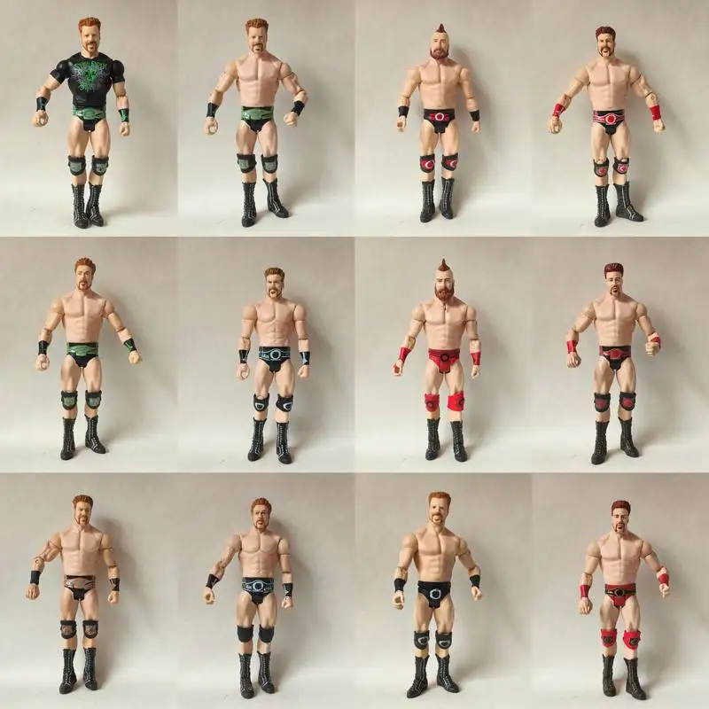 

Sheamus 7 Inch Articulated Wrestler Action Figures Collectible Desktop Decoration For Wrestling Fans Multiple Styles Available