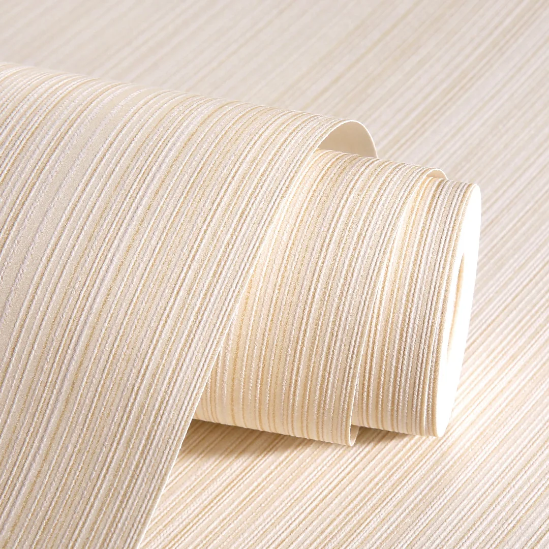 Simple 3D Textured Non Woven Wallpaper for Living Room Dining Room Hallway Bedroom Renovation Plain Color Engineering Wallpaper