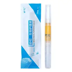 Solución de tratamiento de uñas reutilizable, esencia efectiva de hongos en las uñas, líquido de pluma de reparación de Nutrición de uñas ligera para mujeres, 3ml