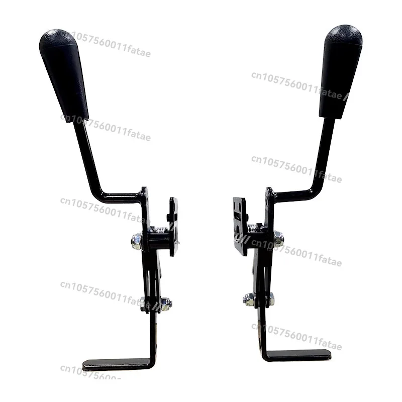 

Wheelchair Handbrake, Brake System Accessories, Left and Right Pair of Short-handle Electric Wheelchair Brakes, Mechanical