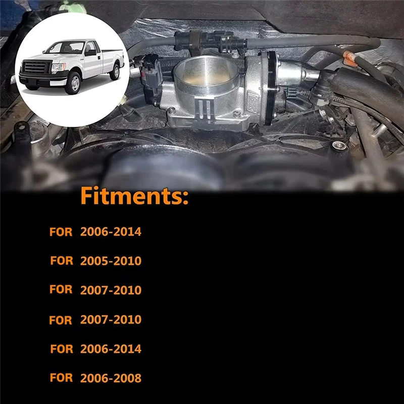 

Electronic Throttle Body With TPS Sensor 75MM For Ford Expedition F150 F250 F350 For Lincoln Navigator Mark LT 5.4L V8