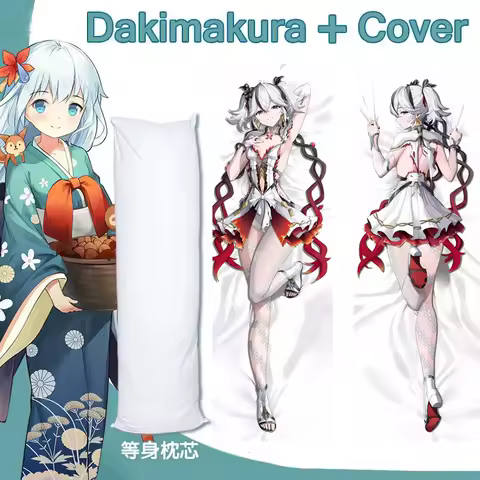 Wuthering Waves Camellya Anime Dakimakura Customized Double Sided Body Pillow Hugging Bed Sleeping Long Pillow Life Size